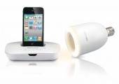 Dock iPhone / iPod avec système lumineux et haut-parleur intégré Scott