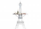 Tour Eiffel géante bar Mange-Debout fer galvanisé