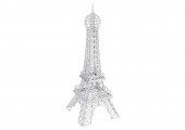 Tour Eiffel géante fer à béton 1,62m coloré